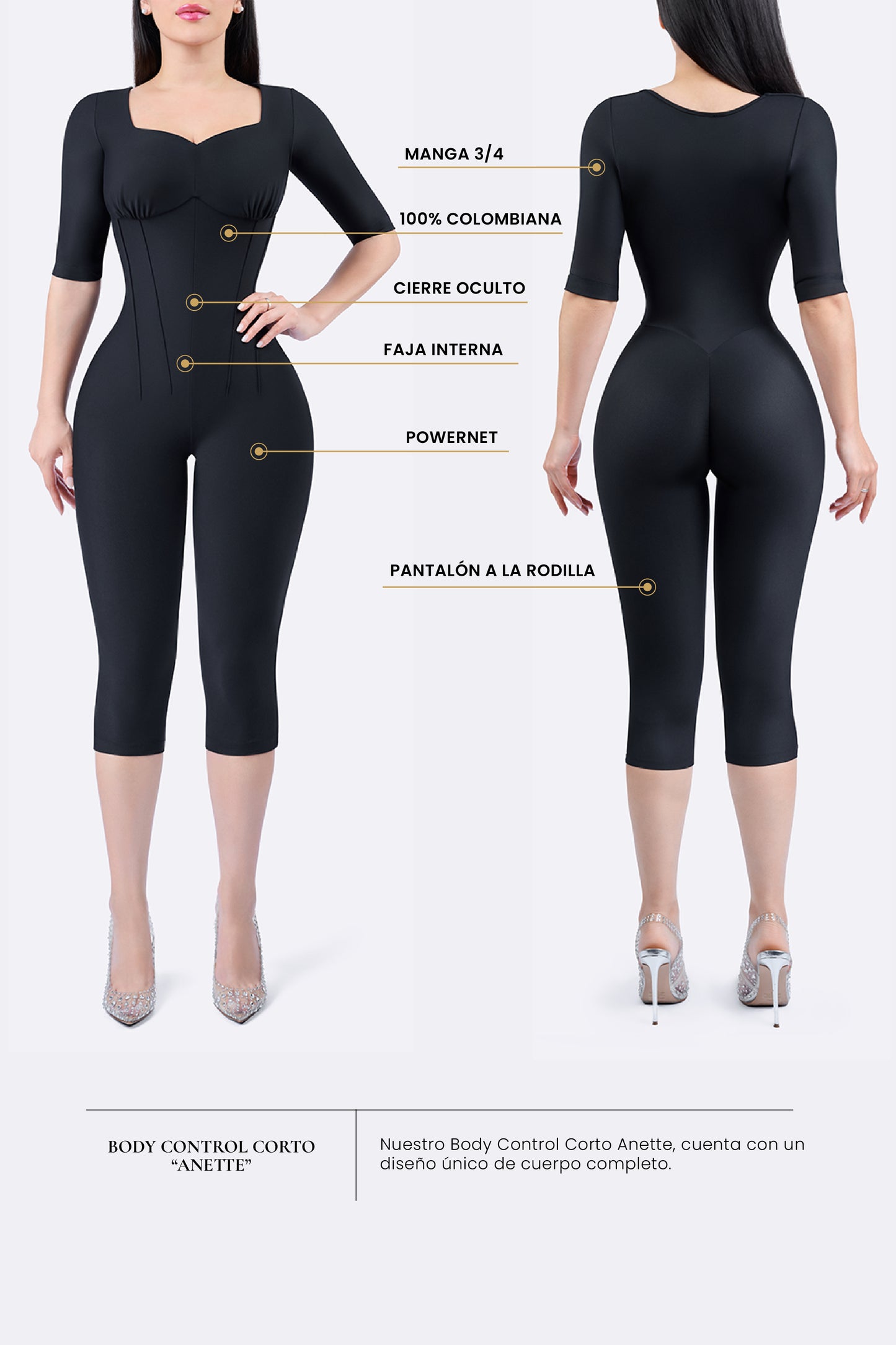 Luxury Control Waist Corto Anette