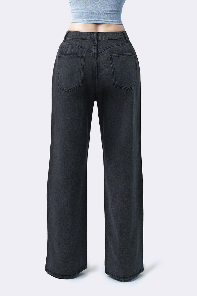 Jvoll Jeans Wide Leg Silver Star