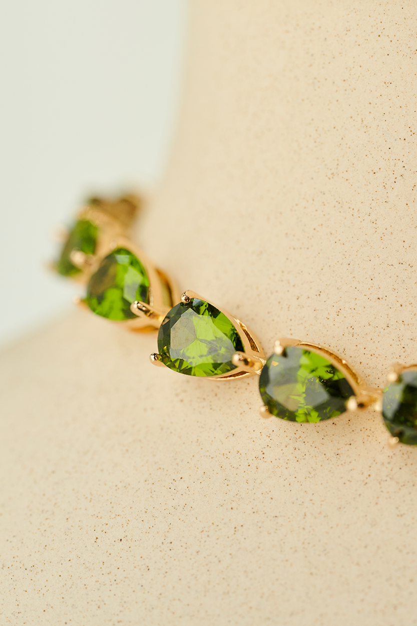 Brazalete Esmeralda Brillante