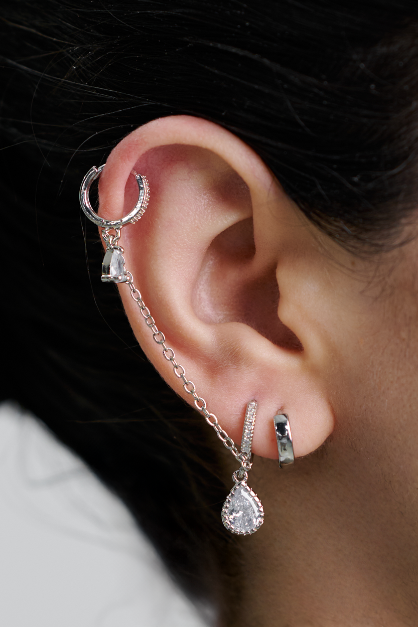 Aretes Silver Harmony