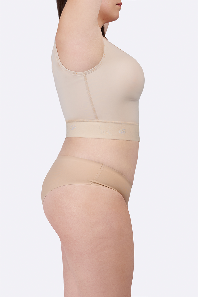 Invisible Mermaid Shaping Bra Zipper