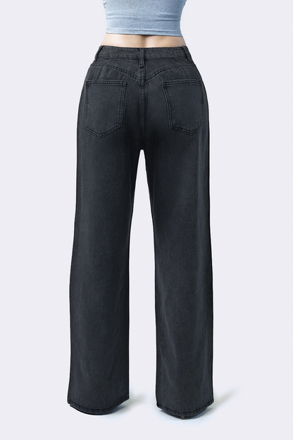 Jvoll Jeans Wide Leg Silver Star				