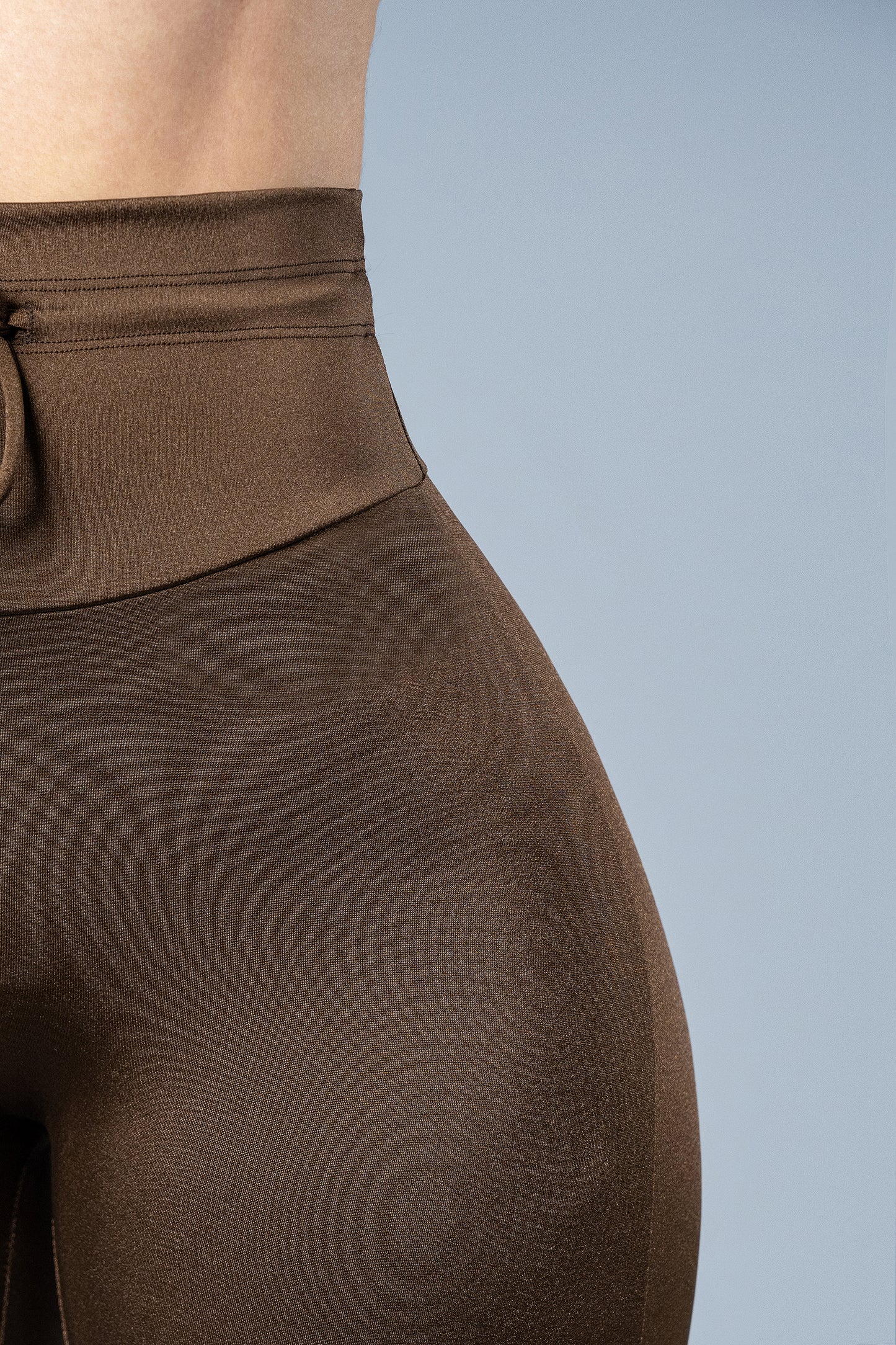 Yoga Leggins ShapePRO Denisse Campana Cafe Satinado