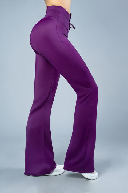Yoga Leggins ShapePRO Denisse Campana Morado Satinado