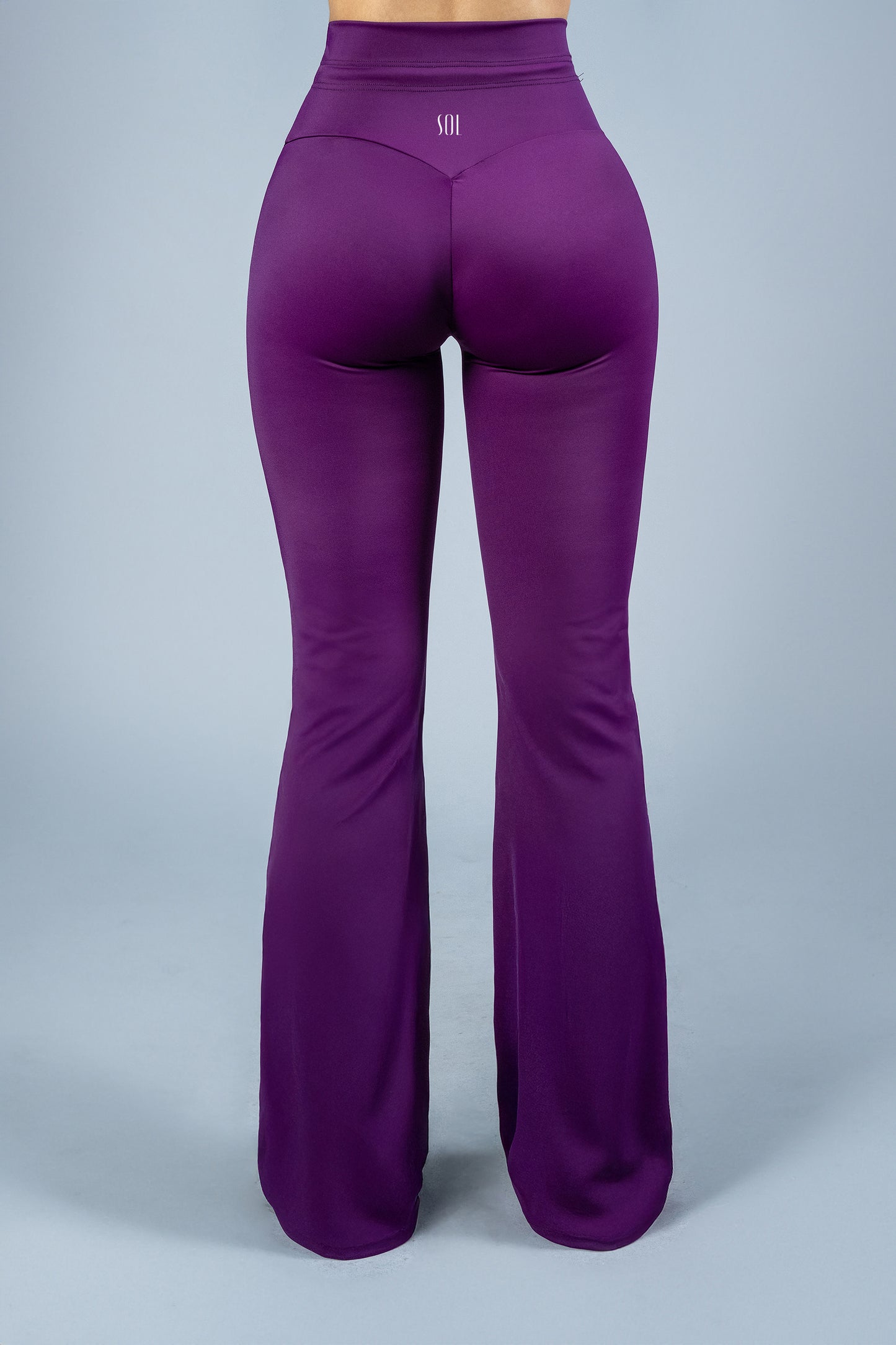 Yoga Leggins ShapePRO Denisse Campana Morado Satinado