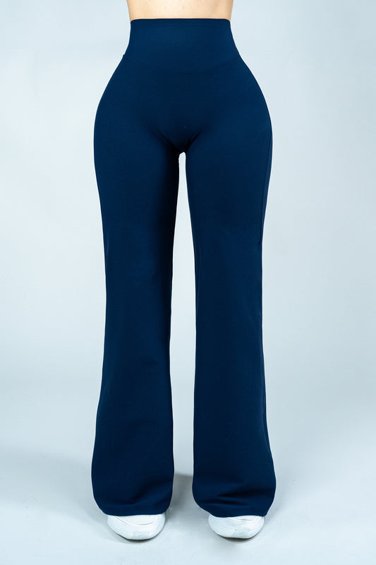 Yoga Leggins ShapePRO Sherlyn Bota Ancha Azul Marino