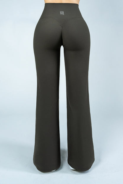 Yoga Leggins ShapePRO Sherlyn Bota Ancha Taupe
