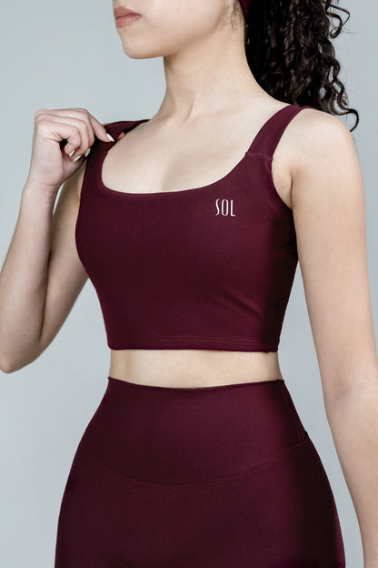 Top ShapePRO Sherlyn Burgundy