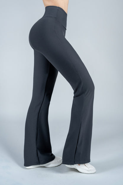 Yoga Leggins ShapePRO Sherlyn Flared Lava Gray