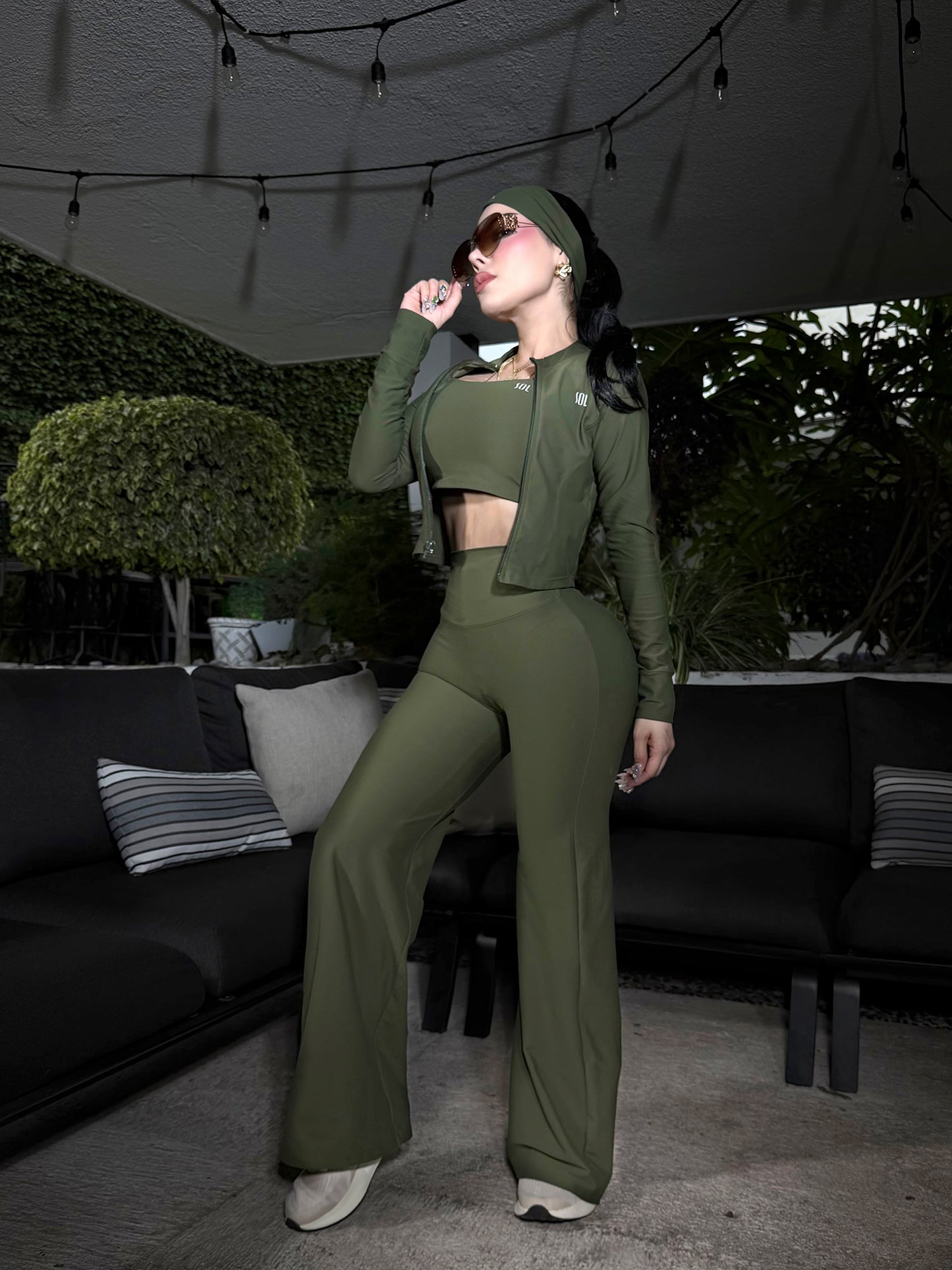 Set ShapePRO Sherlyn Straight Olive Green