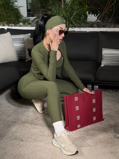 Set ShapePRO Sherlyn Skinny Olive Green
