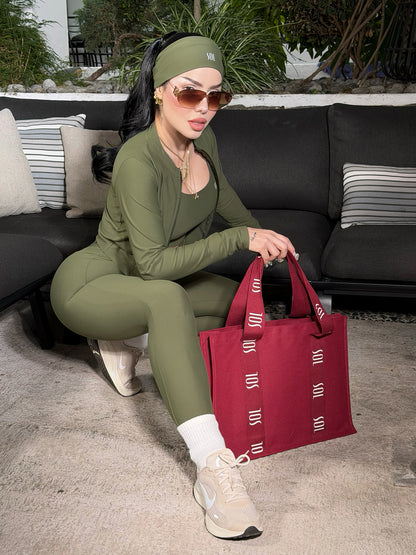 Set ShapePRO Sherlyn Skinny Olive Green