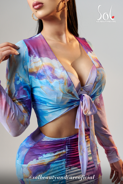 Bikini Skirt Set Saint Tropez